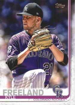 #647 Kyle Freeland - Colorado Rockies - 2019 Topps Baseball