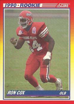 #647 Ron Cox - Fresno State Bulldogs / Chicago Bears - 1990 Score Football
