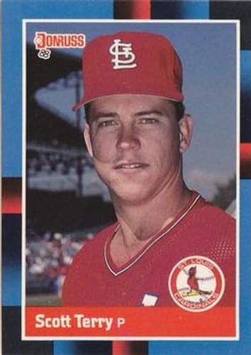 #647 Scott Terry - St. Louis Cardinals - 1988 Donruss Baseball