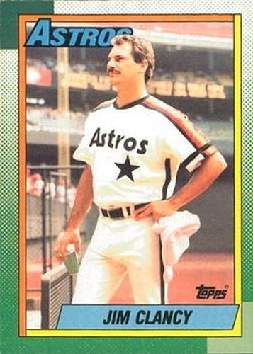 #648 Jim Clancy - Houston Astros - 1990 O-Pee-Chee Baseball