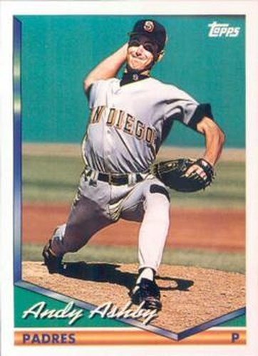 #648 Andyhby - San Diego Padres - 1994 Topps Baseball