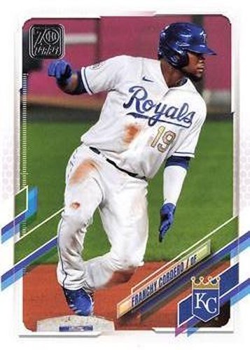#648 Franchy Cordero - Kansas City Royals - 2021 Topps Baseball