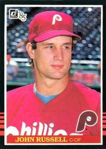 #648 John Russell - Philadelphia Phillies - 1985 Donruss Baseball