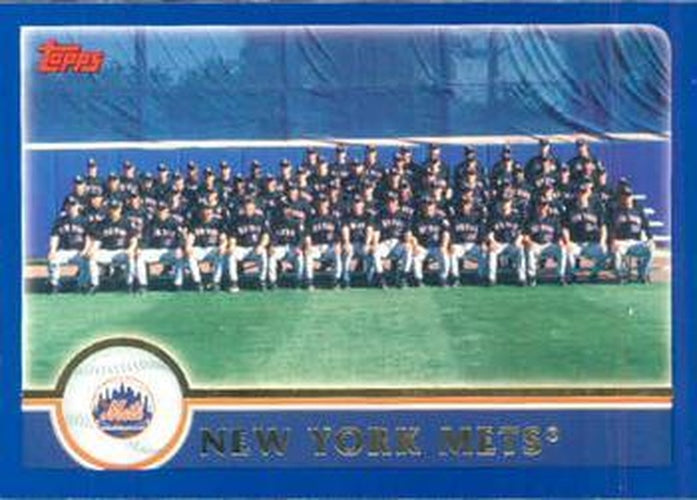 #648 New York Mets - New York Mets - 2003 Topps Baseball