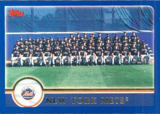 #648 New York Mets - New York Mets - 2003 Topps Baseball