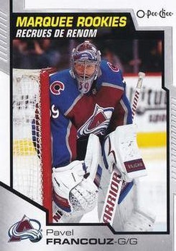 #648 Pavel Francouz - Colorado Avalanche - 2020-21 O-Pee-Chee Update Hockey