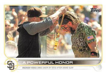 #648 A Powerful Honor - San Diego Padres - 2022 Topps Baseball