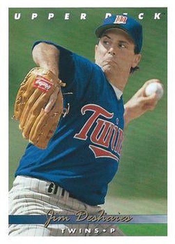 #648 Jim Deshaies - Minnesota Twins - 1993 Upper Deck Baseball