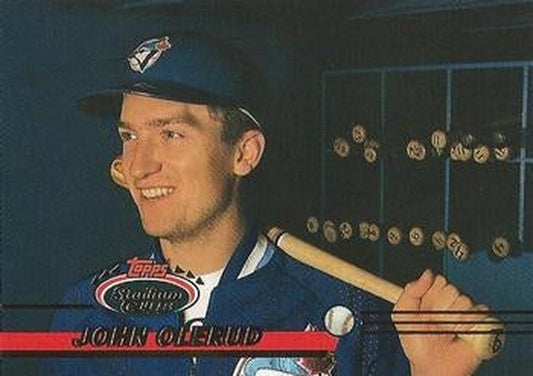 #649 John Olerud - Toronto Blue Jays - 1993 Stadium Club Baseball