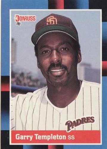 #649 Garry Templeton - San Diego Padres - 1988 Donruss Baseball
