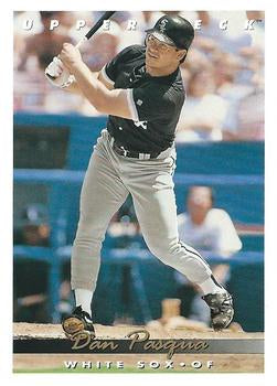 #649 Dan Pasqua - Chicago White Sox - 1993 Upper Deck Baseball