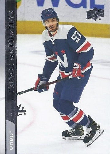 #649 Trevor van Riemsdyk - Washington Capitals - 2020-21 Upper Deck Hockey