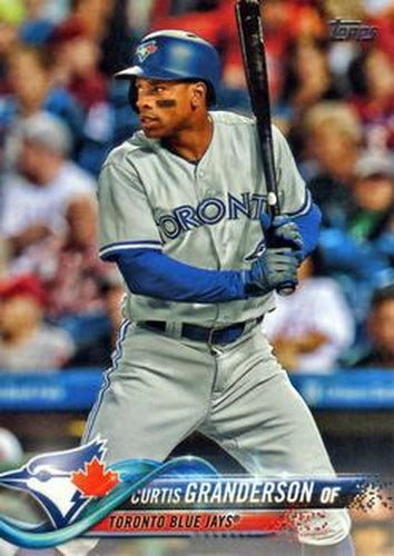 #649 Curtis Granderson - Toronto Blue Jays - 2018 Topps Baseball