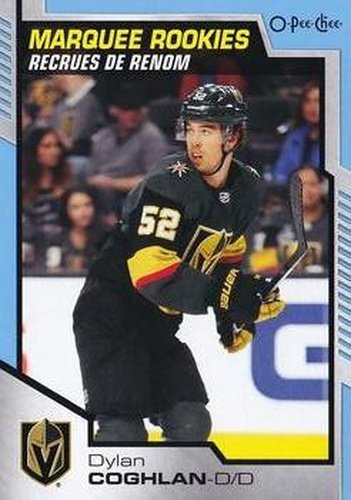 #649 Dylan Coghlan - Vegas Golden Knights - 2020-21 O-Pee-Chee Update Blue Hockey