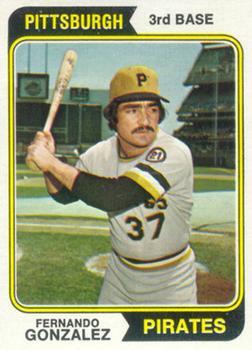 #649 Fernando Gonzalez - Pittsburgh Pirates - 1974 Topps Baseball