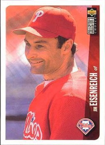 #649 Jim Eisenreich - Philadelphia Phillies - 1996 Collector's Choice Baseball