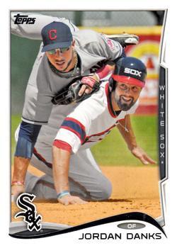 #649 Jordan Danks - Chicago White Sox - 2014 Topps Baseball
