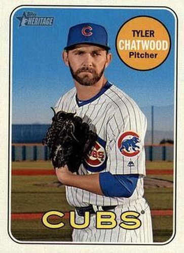 #649 Tyler Chatwood - Chicago Cubs - 2018 Topps Heritage Baseball