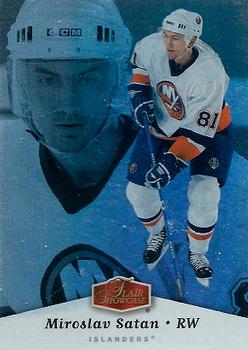 #64 Miroslav Satan - New York Islanders - 2006-07 Flair Showcase Hockey