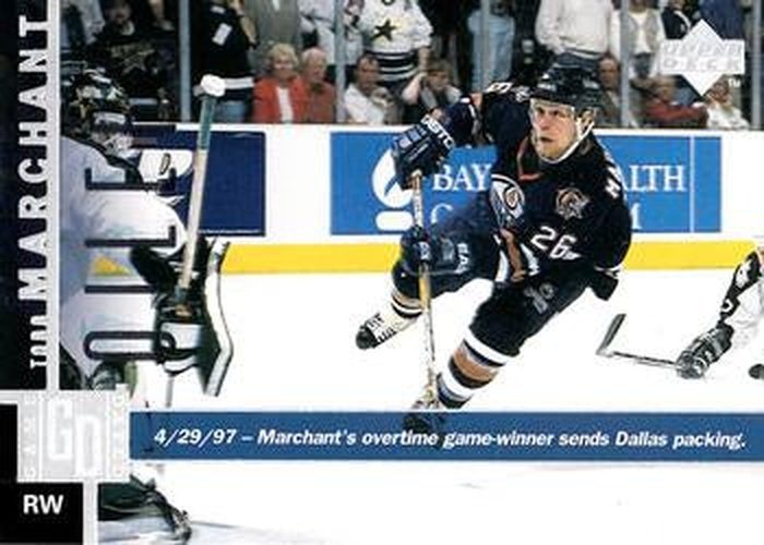 #64 Todd Marchant - Edmonton Oilers - 1997-98 Upper Deck Hockey