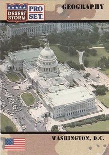 #64 Washington, D.C. - 1991 Pro Set Desert Storm
