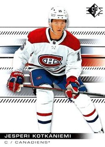 #64 Jesperi Kotkaniemi - Montreal Canadiens - 2019-20 SP Hockey