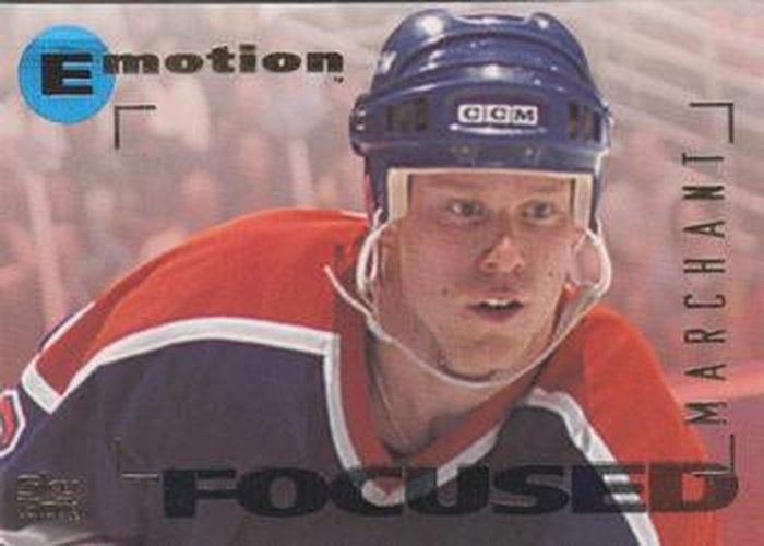 #64 Todd Marchant - Edmonton Oilers - 1995-96 SkyBox E-Motion Hockey