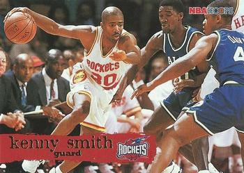 #64 Kenny Smith - Houston Rockets - 1995-96 Hoops Basketball