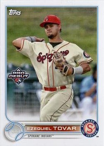 #PD-64 Ezequiel Tovar - Spokane Indians - 2022 Topps Pro Debut Baseball