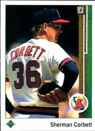 #464 Sherman Corbett - California Angels - 1989 Upper Deck Baseball