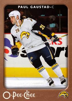 #64 Paul Gaustad - Buffalo Sabres - 2006-07 O-Pee-Chee Hockey