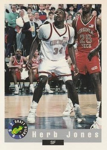 #64 Herb Jones - Cincinnati Bearcats - 1992 Classic Draft Basketball