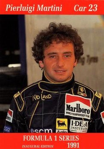 #64 Pierluigi Martini - Minardi - 1991 Carms Formula 1 Racing