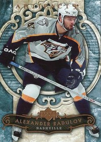 #64 Alexander Radulov - Nashville Predators - 2007-08 Upper Deck Artifacts Hockey