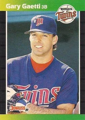 #64 Gary Gaetti - Minnesota Twins - 1989 Donruss Baseball
