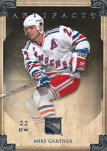 #64 Mike Gartner - New York Rangers - 2013-14 Upper Deck Artifacts Hockey