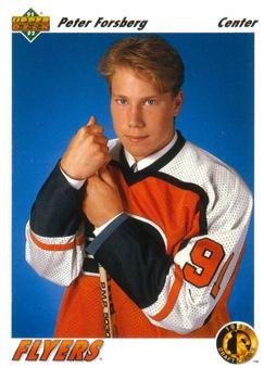 #64 Peter Forsberg - Philadelphia Flyers - 1991-92 Upper Deck Hockey