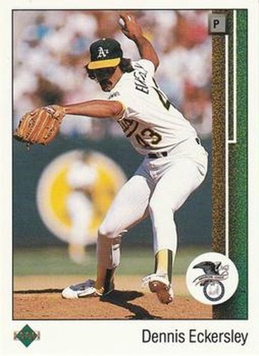 #664 Dennis Eckersley - Oakland Athletics - 1989 Upper Deck Baseball