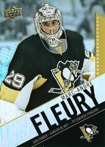 #64 Marc-Andre Fleury - Pittsburgh Penguins - 2015-16 Upper Deck Tim Hortons Hockey