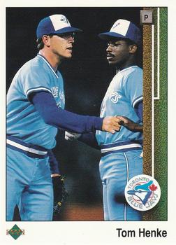 #264 Tom Henke - Toronto Blue Jays - 1989 Upper Deck Baseball