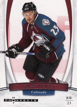 #64 Milan Hejduk - Colorado Avalanche - 2007-08 Fleer Hot Prospects Hockey