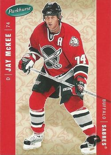 #64 Jay McKee - Buffalo Sabres - 2005-06 Parkhurst Hockey