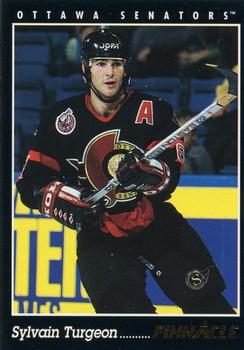 #64 Sylvain Turgeon - Ottawa Senators - 1993-94 Pinnacle Hockey