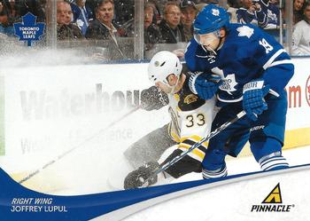 #64 Joffrey Lupul - Toronto Maple Leafs - 2011-12 Panini Pinnacle Hockey
