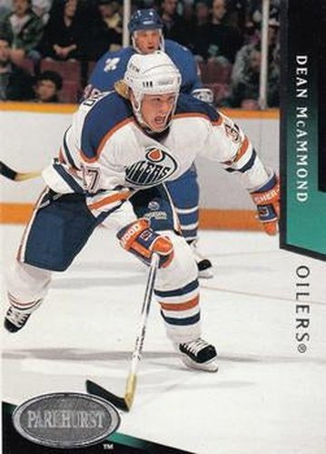 #64 Dean McAmmond - Edmonton Oilers - 1993-94 Parkhurst Hockey