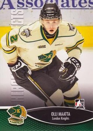 #64 Olli Maatta - London Knights - 2012-13 In The Game Heroes and Prospects Hockey