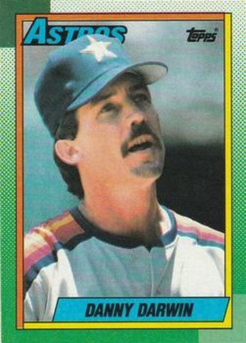 #64 Danny Darwin - Houston Astros - 1990 Topps Baseball