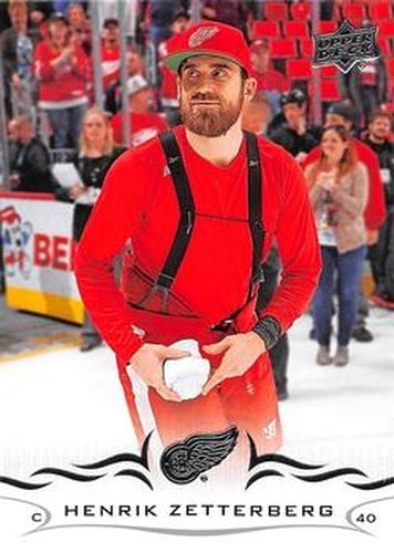 #64 Henrik Zetterberg - Detroit Red Wings - 2018-19 Upper Deck Hockey