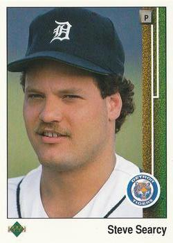 #764 Steve Searcy - Detroit Tigers - 1989 Upper Deck Baseball