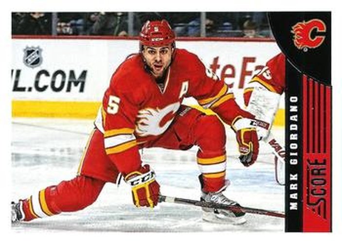 #64 Mark Giordano - Calgary Flames - 2013-14 Score Hockey